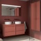 Meubles de salle de bains avec plan de toilette en bois Attila Salgar principal 6