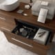 Meuble de salle de bains avec plan de toilette Silane Salgar détail 4