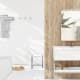 Cintre de salle de bain de salle de bain The Grid Cosmic environnement 6