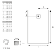 Receveur de douche Solid Surface Cirat Hidronatur croquis 3