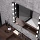 Miroir de salle de bains éclairé Hollywood avec éclairage Eurobath principal 0