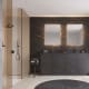 Miroir de salle de bain avec éclairage LED Italia Ledimex environnement 8
