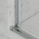 Paroi de douche coulissante sur mesure Aria Bruntec détail 10