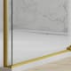 Paroi de douche coulissante sur mesure Aria Bruntec détail 8