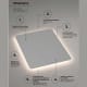 Miroir de salle de bain avec éclairage LED Dinamarca Ledimex détail 6