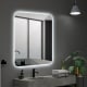 Miroir de salle de bain avec éclairage LED Dinamarca Ledimex principal 3