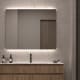 Miroir de salle de bains avec éclairage LED Casiopea Bruntec principal 3