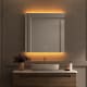 Miroir de salle de bains avec éclairage LED Casiopea Bruntec environnement 9