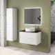 Meuble de salle de bains avec plan de toilette en pierre Boston Bruntec principal 1