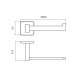 Porte-rouleau de toilette Technic Medimex croquis 5