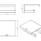 Porte-rouleau de toilette The Grid Cosmic croquis 5