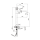 Bless Imex robinetterie de lavabo croquis 24