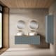 Meuble de salle de bains avec plan de toilette en MDF hydrofuge Bari Visobath principal 1