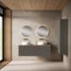 Meuble de salle de bains avec plan de toilette en MDF hydrofuge Bari Visobath principal 4