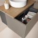 Meuble de salle de bains avec plan de toilette en MDF hydrofuge Bari Visobath détail 9