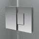 Paroi de douche Anthe Bruntec détail 4
