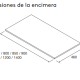 Ensemble de meubles de salle de bains avec plan de toilette en bois Optimus Salgar option 14