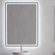 Miroir de salle de bains avec l'éclairage LED Leroy Bruntec principal 0
