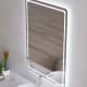 Miroir de salle de bains avec l'éclairage LED Leroy Bruntec principal 1