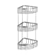 Triple shower shelf 600 Bruntec détail 1