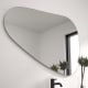 Eurobath Dolmen Miroir irrégulier détail 5