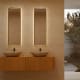 Miroir de salle de bains avec l'éclairage LED Palermo Ledimex principal 1