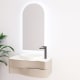 Miroir arco avec éclairage LED Lama Bruntec principal 1