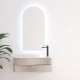 Miroir arco avec éclairage LED Lama Bruntec principal 0