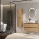 Meuble de salle de bains avec plan de toilette en bois hydrofuge Box Visobath principal 1