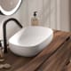 Meuble de salle de bains avec plan de toilette en bois MDF hydrofuge Box Viso détail 2