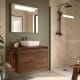 Meuble de salle de bain Noja Salgar avec comptoir en bois principal 0