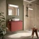 Meuble de salle de bain Noja Salgar avec comptoir en bois principal 6