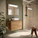 Meuble de salle de bain Noja Salgar avec comptoir en bois principal 8