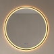 Miroir de salle de bains avec l'éclairage LED Aura Bruntec principal 2