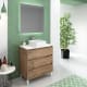 Meuble de salle de bains avec plan de toilette Solid Surface Boston Bruntec principal 1