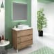 Meuble de salle de bains avec plan de toilette Solid Surface Boston Bruntec principal 4