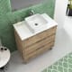 Meuble de salle de bains avec plan de toilette Solid Surface Boston Bruntec détail 5