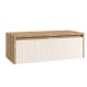 Meuble de salle de bain avec plan de toilette en bois Lambda Coycama principal 8