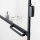 Paroi de douche double (TW-2003) Profiltek détail 1
