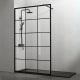 Paroi de douche Noir Chess Screen GME principal 0