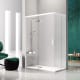 Paroi de douche d'angle Glasé (GS607+GS607) Kassandra principal 1
