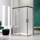 Paroi de douche d'angle Glasé (GS607+GS607) Kassandra principal 2