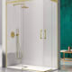 Paroi de douche d'angle Glasé (GS607+GS607) Kassandra principal 3