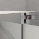Paroi de baignoire coulissante et pivotante Milano Bruntec détail 5