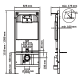 Toilette Square Bruntec croquis 5