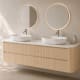 Meuble de salle de bains avec plan de toilette Solid Surface Duna Bruntec principal 1