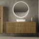 Meuble de salle de bain moderne en bois massif Alpes Bruntec principal 0