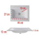 Lavabo suspendu Milan Bruntec croquis 2