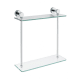 Etagère double salle de bain Bruntec principal 0
