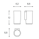 Prochain porte-balai de toilette Next Cosmic croquis 6